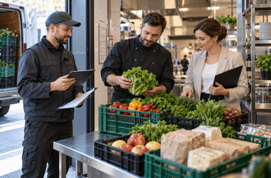 Поставщик продуктов питания для ресторана Поставщик продуктов питания для ресторана